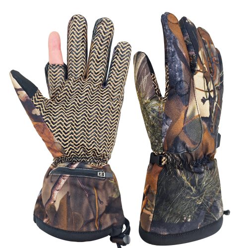 JHG15 Camo Heated Hunting Gloves - Professional Stealth Design Overview