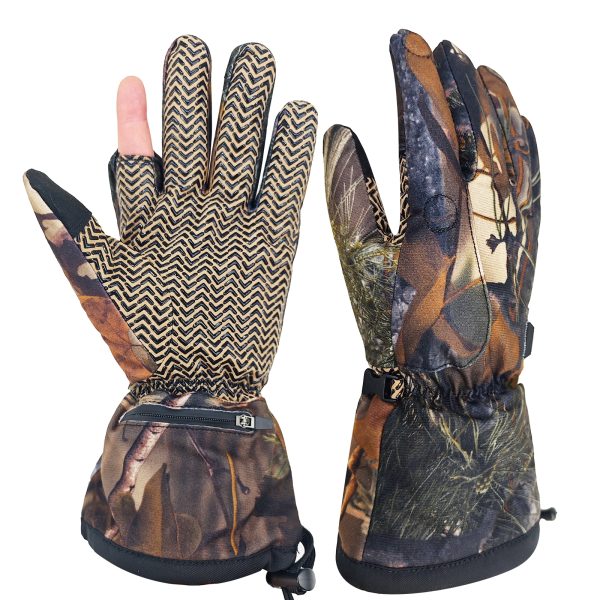 JHG15 Camo Heated Hunting Gloves - Professional Stealth Design Overview