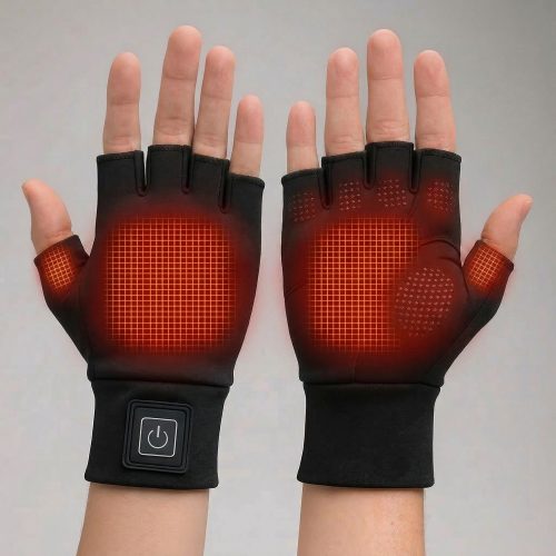 JHG19 Technical Heating Layer - Amber Micro-Grid Back-of-Hand Coverage