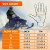 JHG23 Size Chart and Snowmobiling Application - S to 2XL Fit Guide