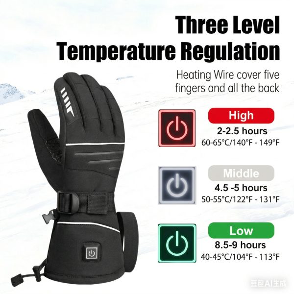 JHG28 Technical Performance - 3 Level Regulation 40°C to 65°C - Up to 9 Hours Runtime