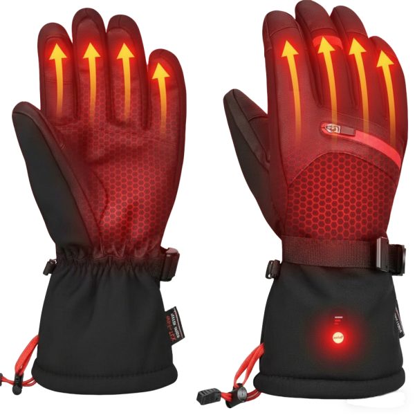 JHG29 Hand Heating Map - Full Finger and Back Warmth - Smart Thermal Technology