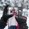 JHG29 Sensitive Touchscreen Performance - Using Smartphone in Snow with Heated Sport Gloves