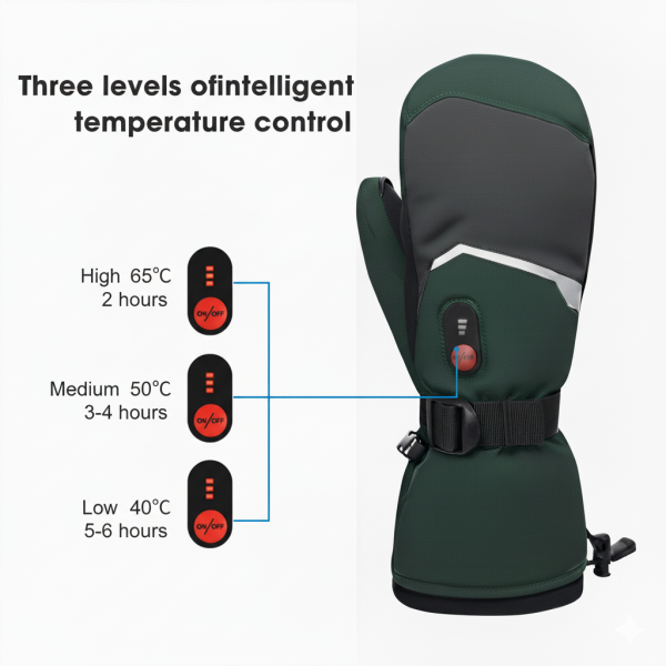 JHG37 Intelligent 3-Stage Temperature Control and Battery Duration