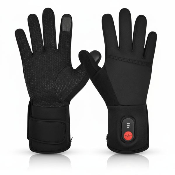 JHG40 Wholesale Heated Glove Liners - Slim Fit Design with Anti-Slip Palm and Switch