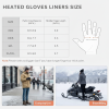 JHG40 Glove Liners Size Chart - XXS to XXL - Crystal Velvet and Modal Material