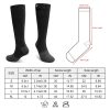 JHS01 Heated Socks Size Chart - S M L XL Measurement Guide