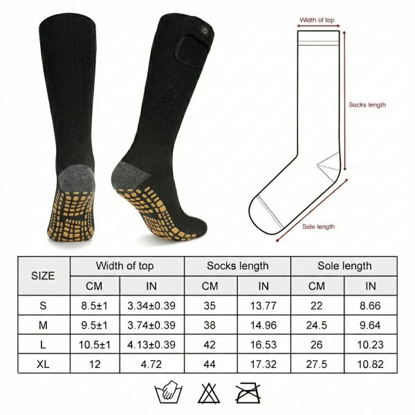 JHS04 Size Chart - Global Fit Guide from S to XL