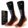JHS05 Bluetooth Heated Socks Black - Smartphone App Temperature Control - Smart Winter Gear