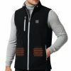 JHV03 Smart Heated Puffer Vest Model View - Classic Winter Warming Gear