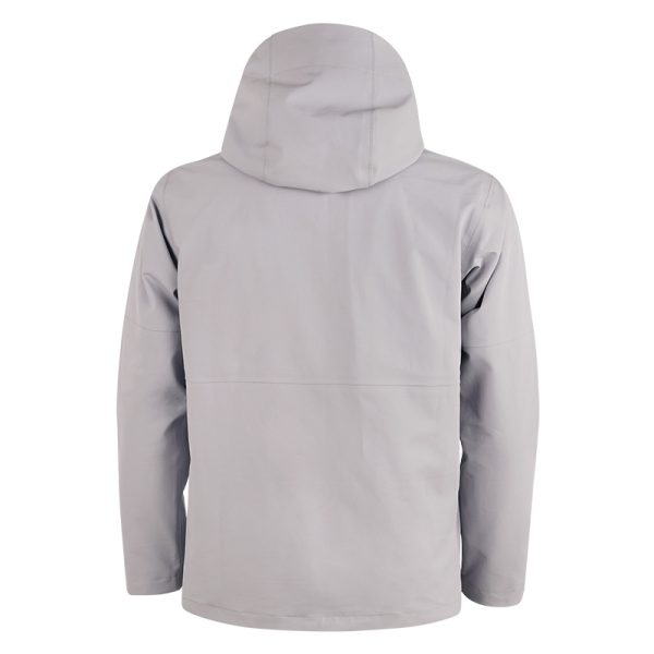 JHV14 Heated Jacket Back View - Windproof Outdoor Thermal Gear - Factory Source