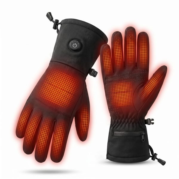 JHG43 heated gloves with dual-sided heating system for full hand warmth