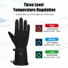 JHG43 heated gloves three heating levels temperature control