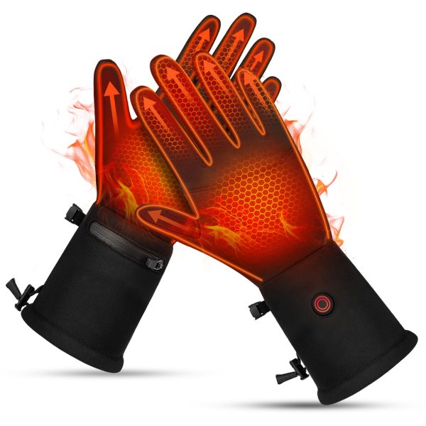 JHG43 dual-sided heating effect demonstration heated gloves