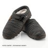 JHB02 rechargeable heated slippers side view