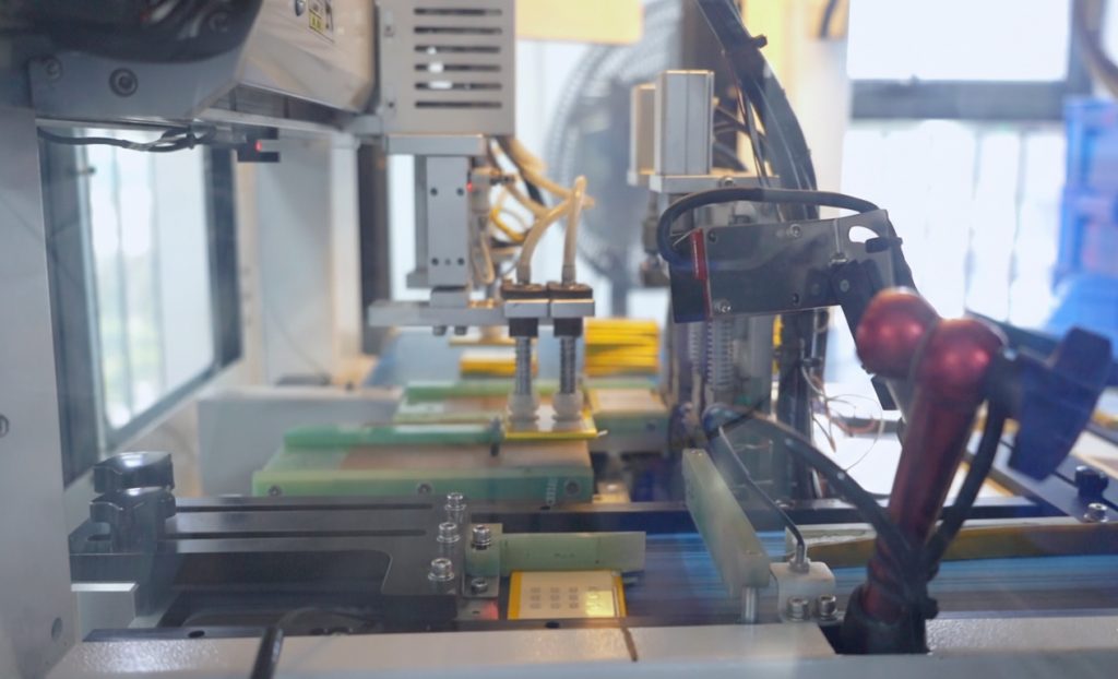 Lithium-ion battery cell production line for wearable heating systems manufacturing
