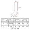 JHS07 Heated Socks - Size Chart JHS07 heated socks size chart for S M L XL with socks length and sole length